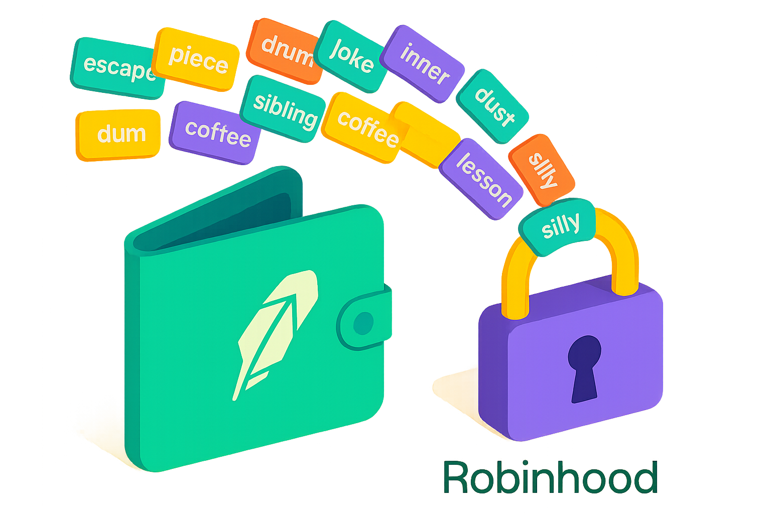 Seed-фраза Robinhood Wallet: как создать и восстановить кошелек