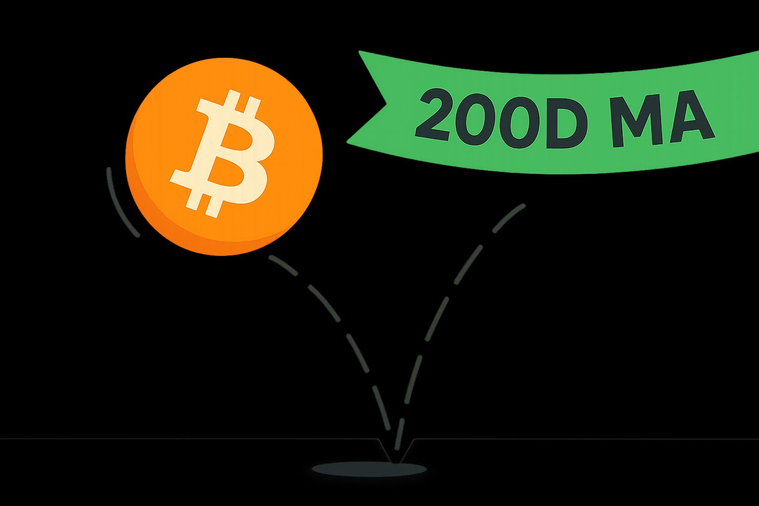 Bitcoin прогноз Crypto Rover: аналитик ждет отскок к 200-дневной скользящей