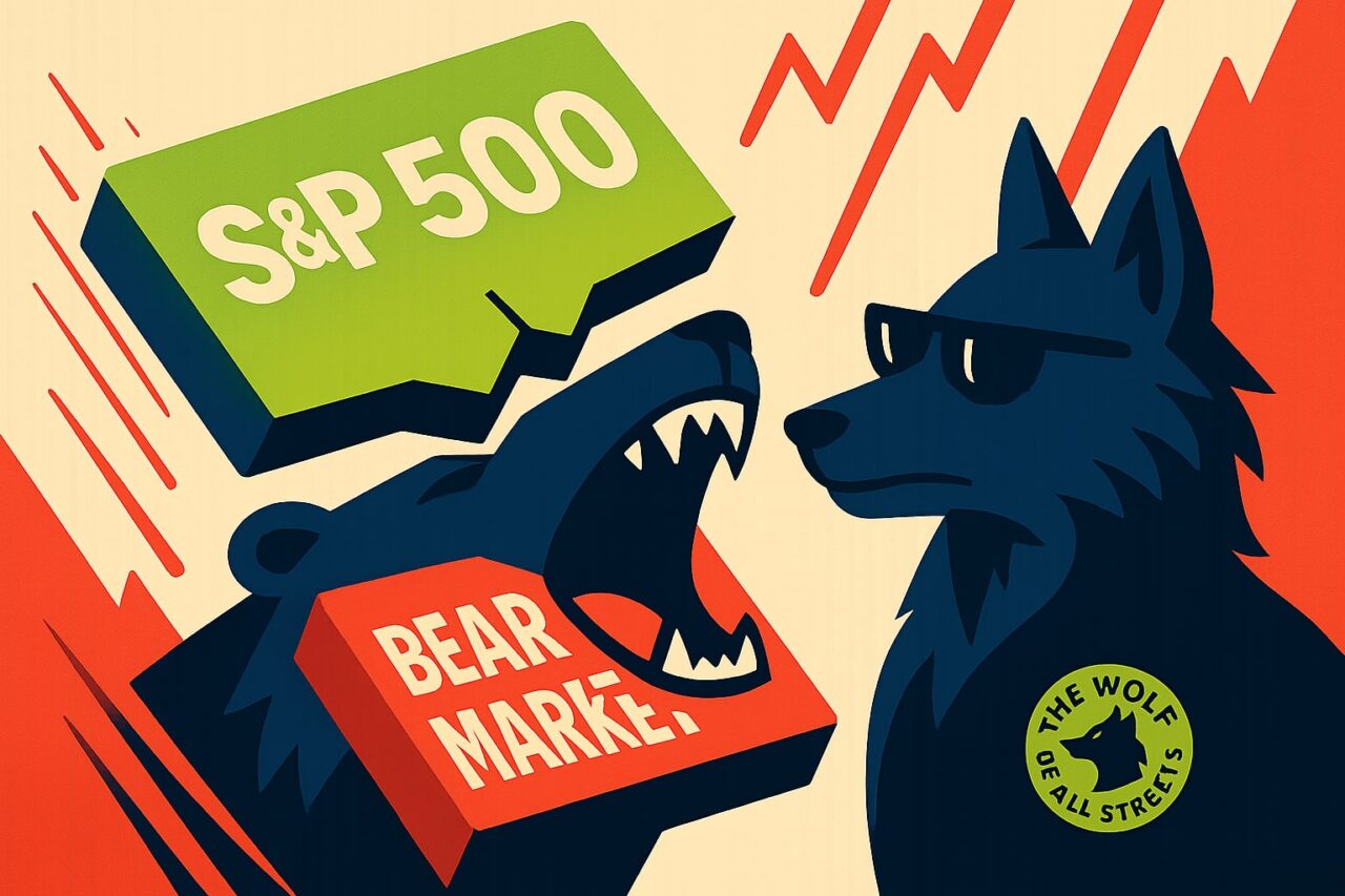Половина S&P 500 в медвежьем рынке: взгляд The Wolf Of All Streets
