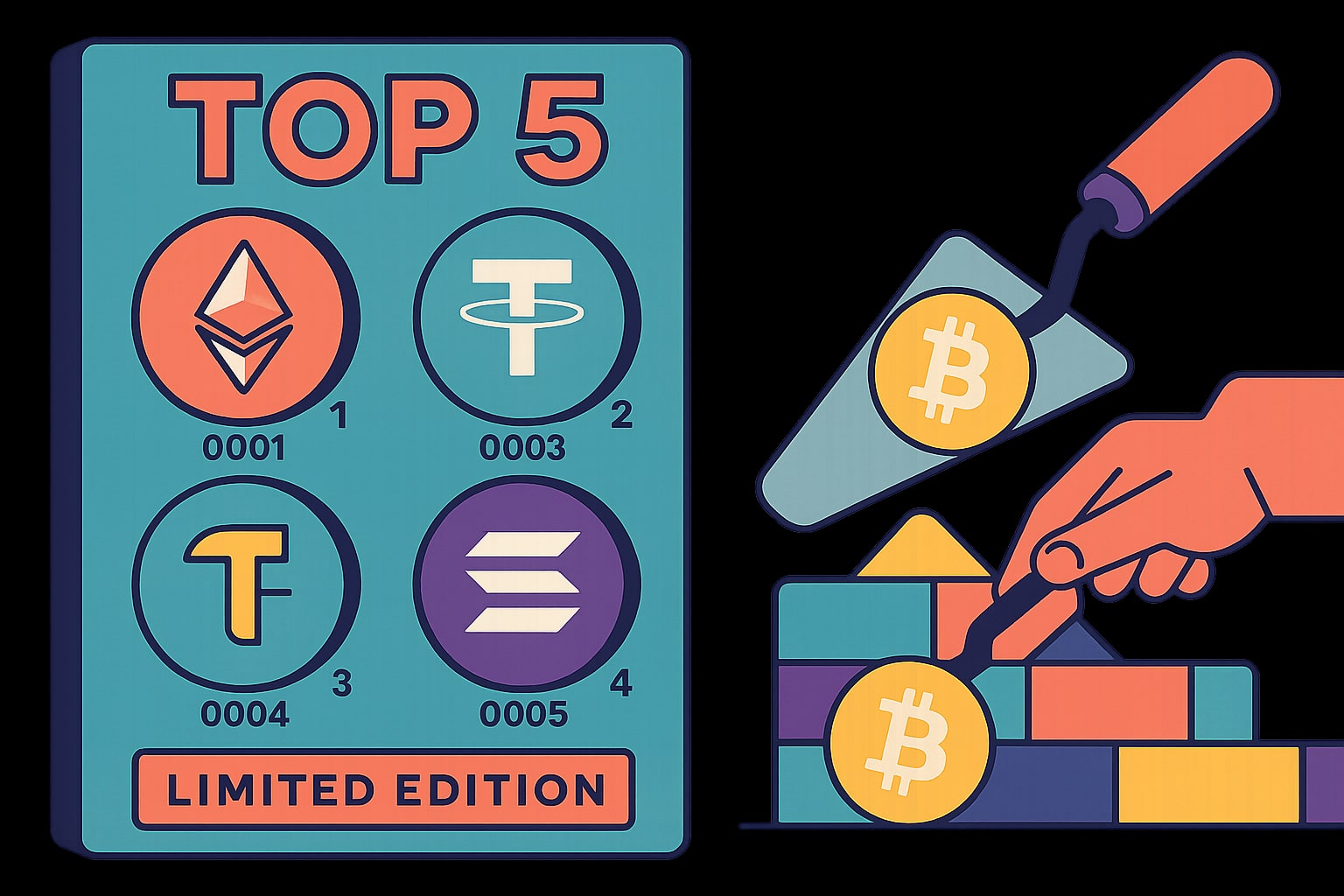 Топ-5 альткоинов с ограниченным тиражом: мнение Crypto Mason