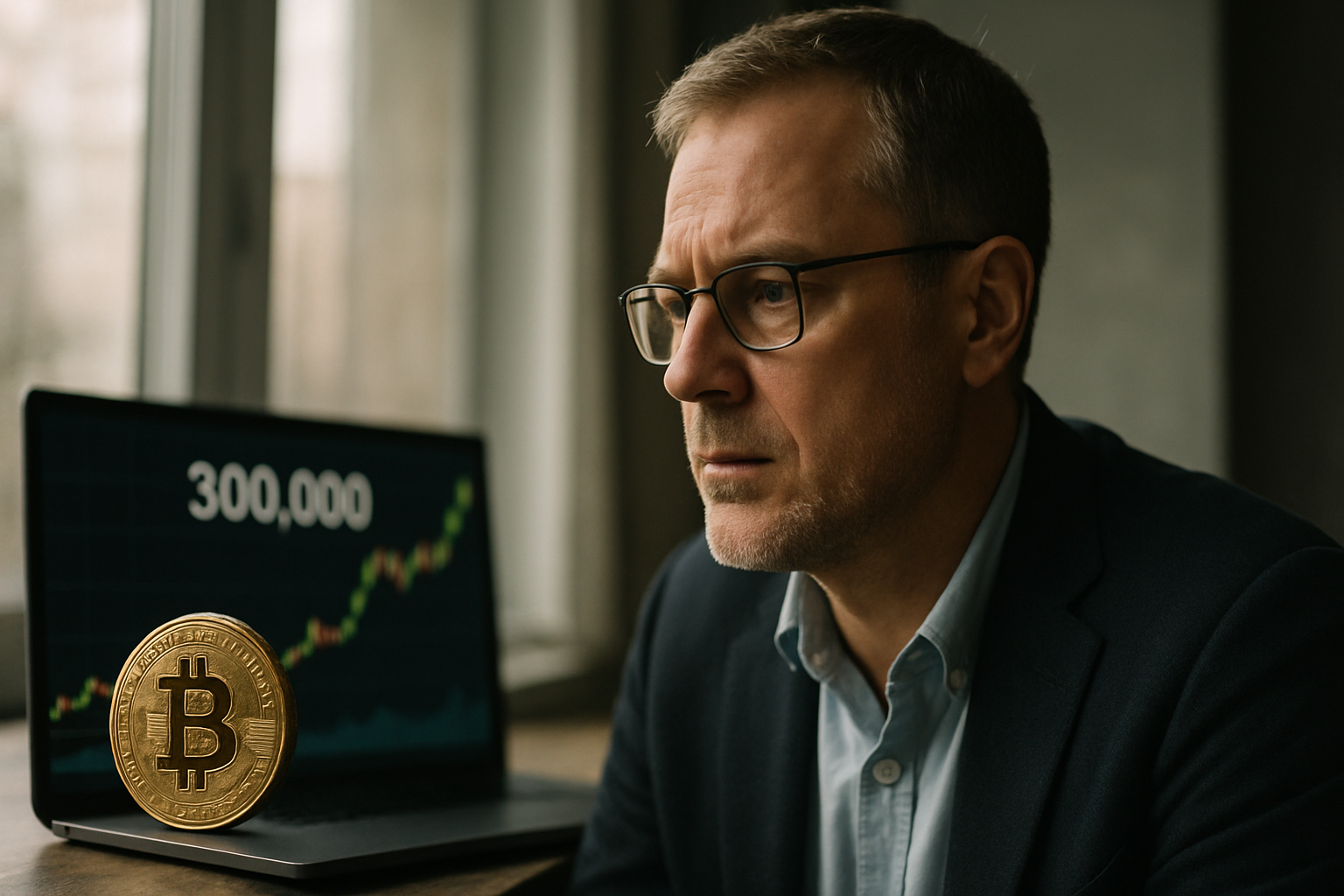 Биткоин может вырасти до $300,000: прогноз эксперта