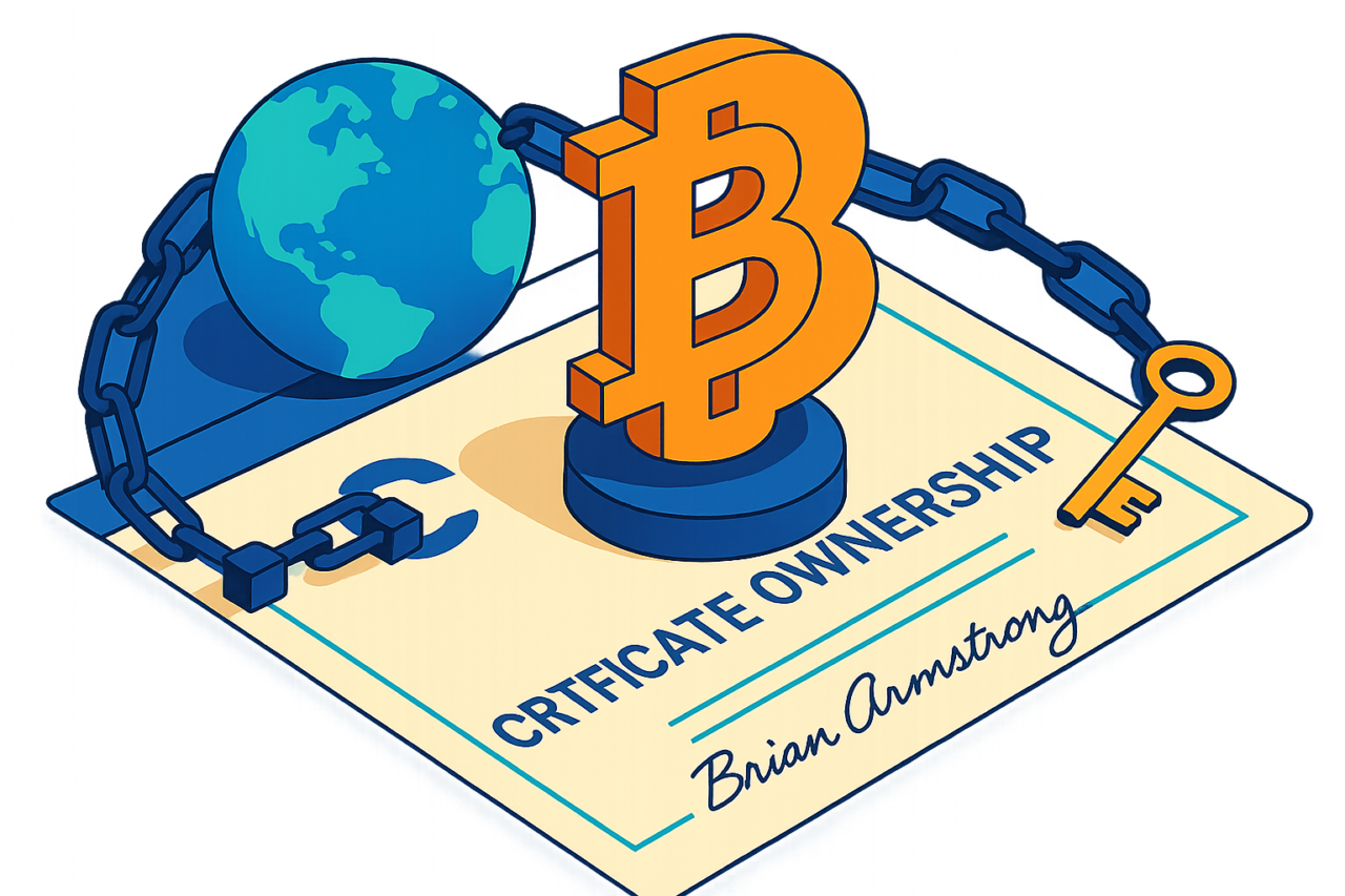 Bitcoin и глобальное право собственности: взгляд Брайана Армстронга