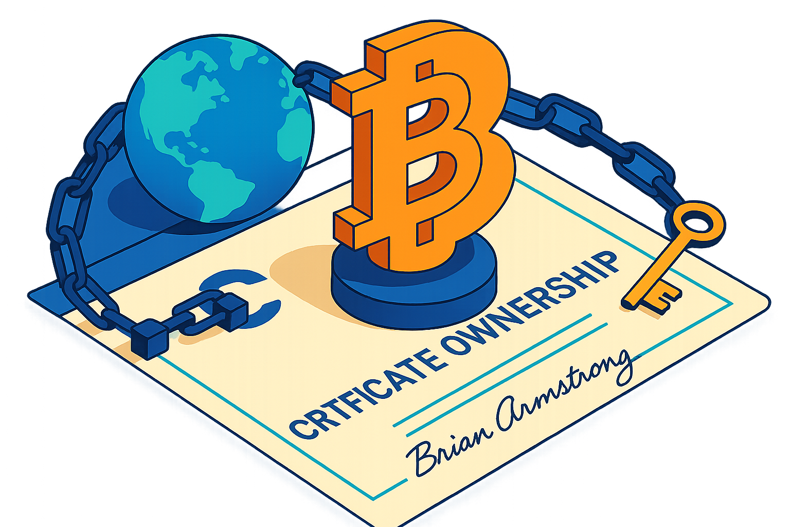 Bitcoin и глобальное право собственности: взгляд Брайана Армстронга