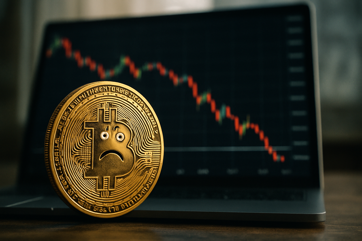 Bitcoin ниже ключевого уровня поддержки: анализ апреля 2024