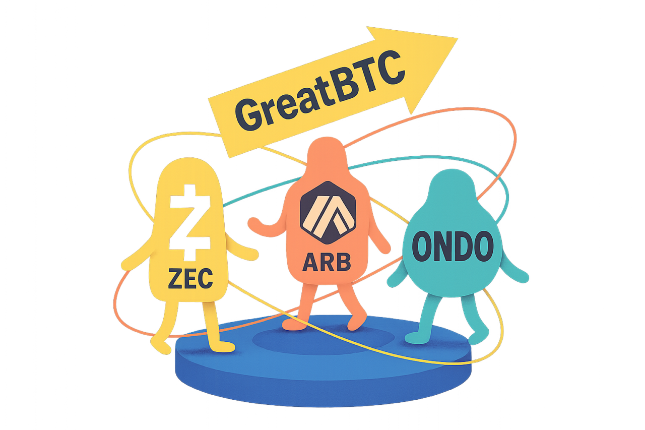 Odd coin season: прогноз по ZEC, ARB и ONDO от трейдера GreatBTC