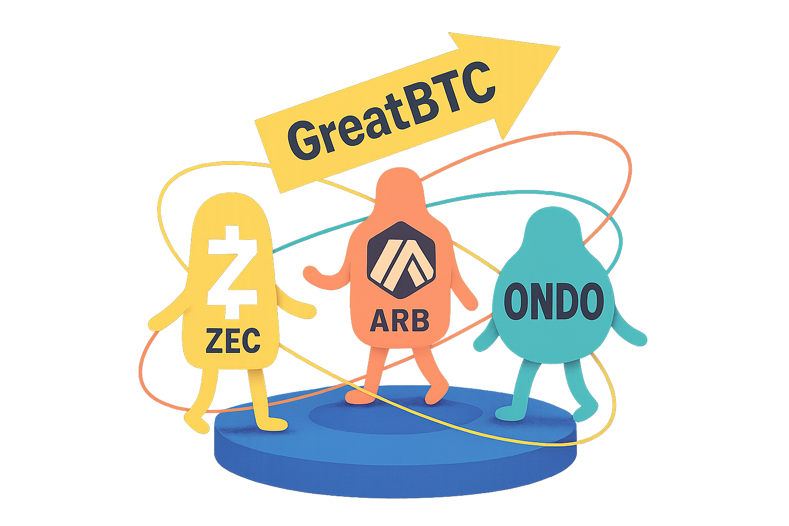 Odd coin season: прогноз по ZEC, ARB и ONDO от трейдера GreatBTC