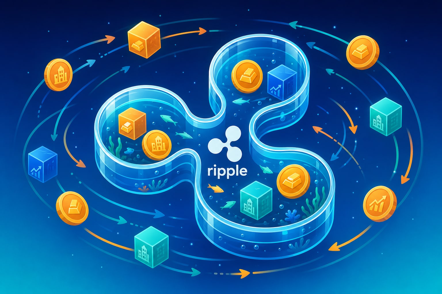 Ripple запускает институциональную торговлю реальными активами 24/7