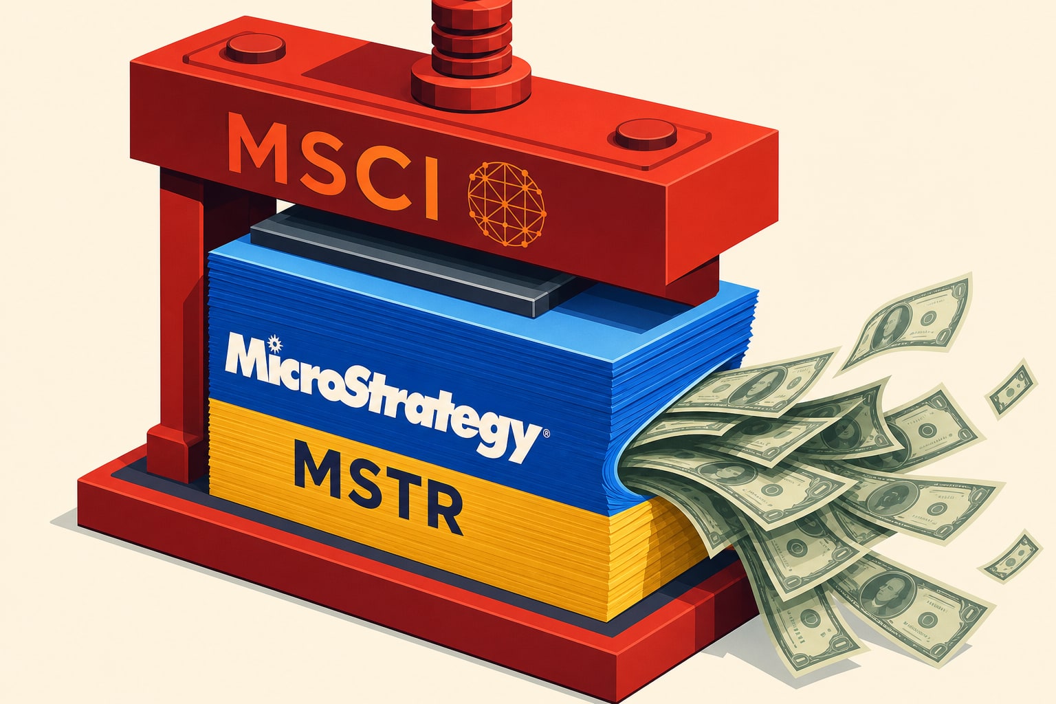 MicroStrategy и MSCI: форсированная продажа акций на $1,8 млрд