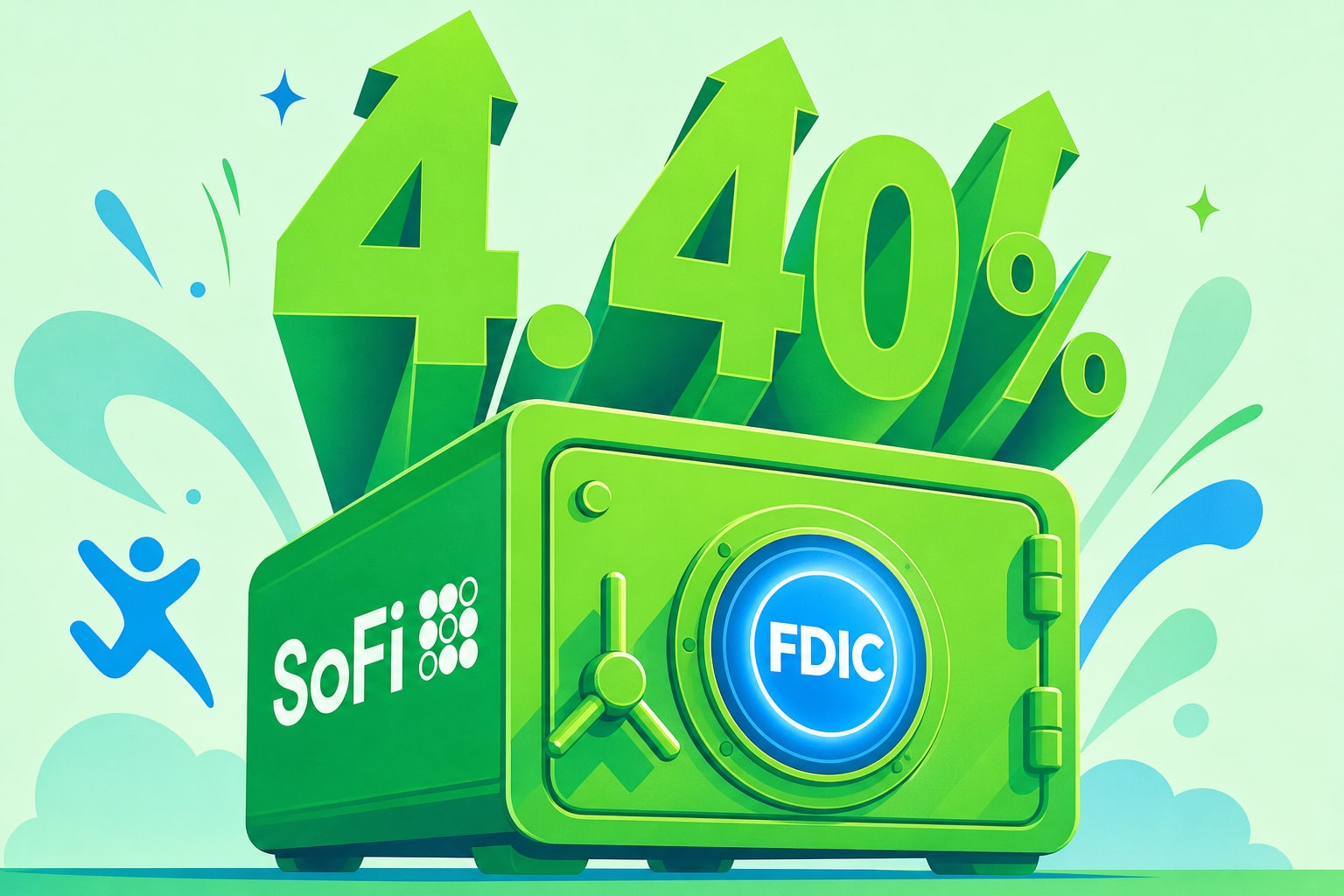 Токенизированные депозиты SoFi Bank с FDIC: доход 4.40%