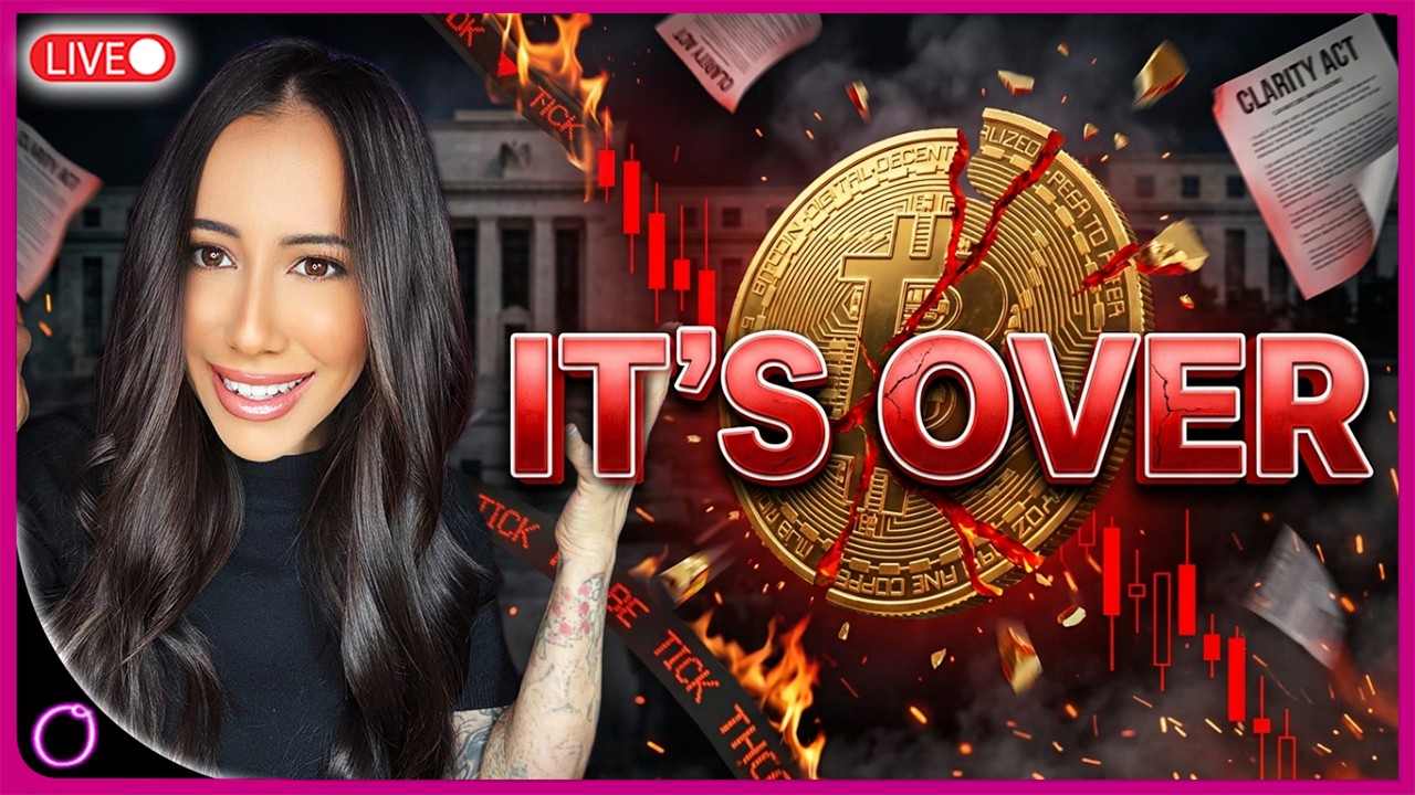 CLARITY Act FAILS As Fed Decision Rocks Crypto and Stocks BITCOIN TO $60,000?!
