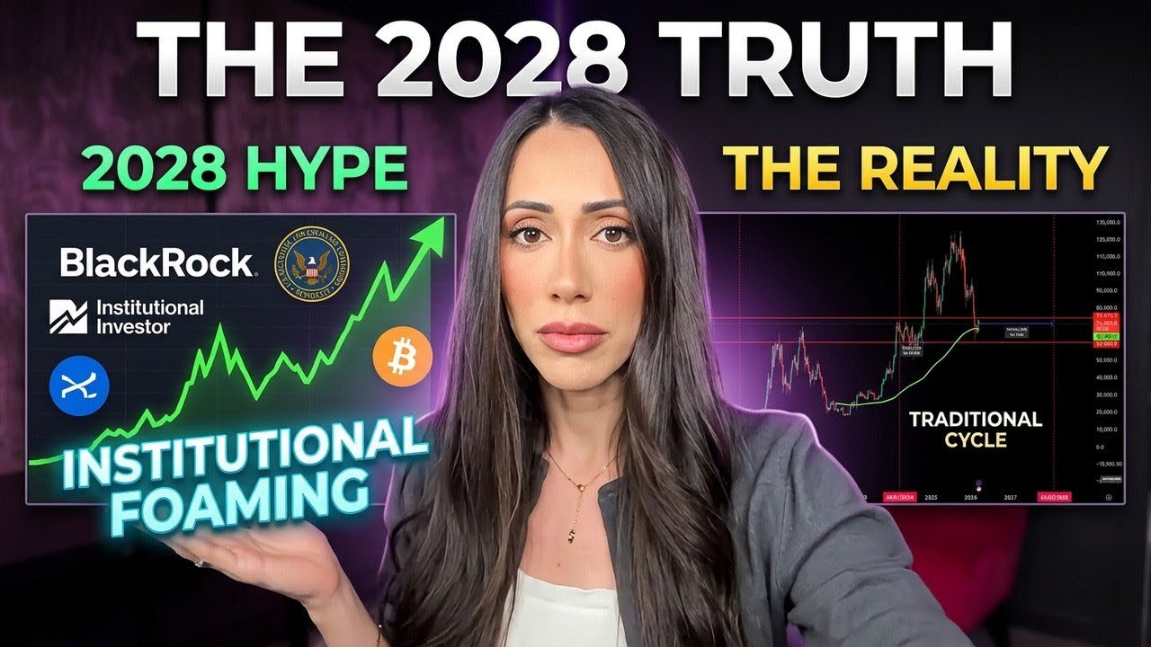 🚨 SHOCKING Bitcoin Chart Prediction: REAL Bull Run & Altseason STARTS in 2028 (Institutions BUYING)