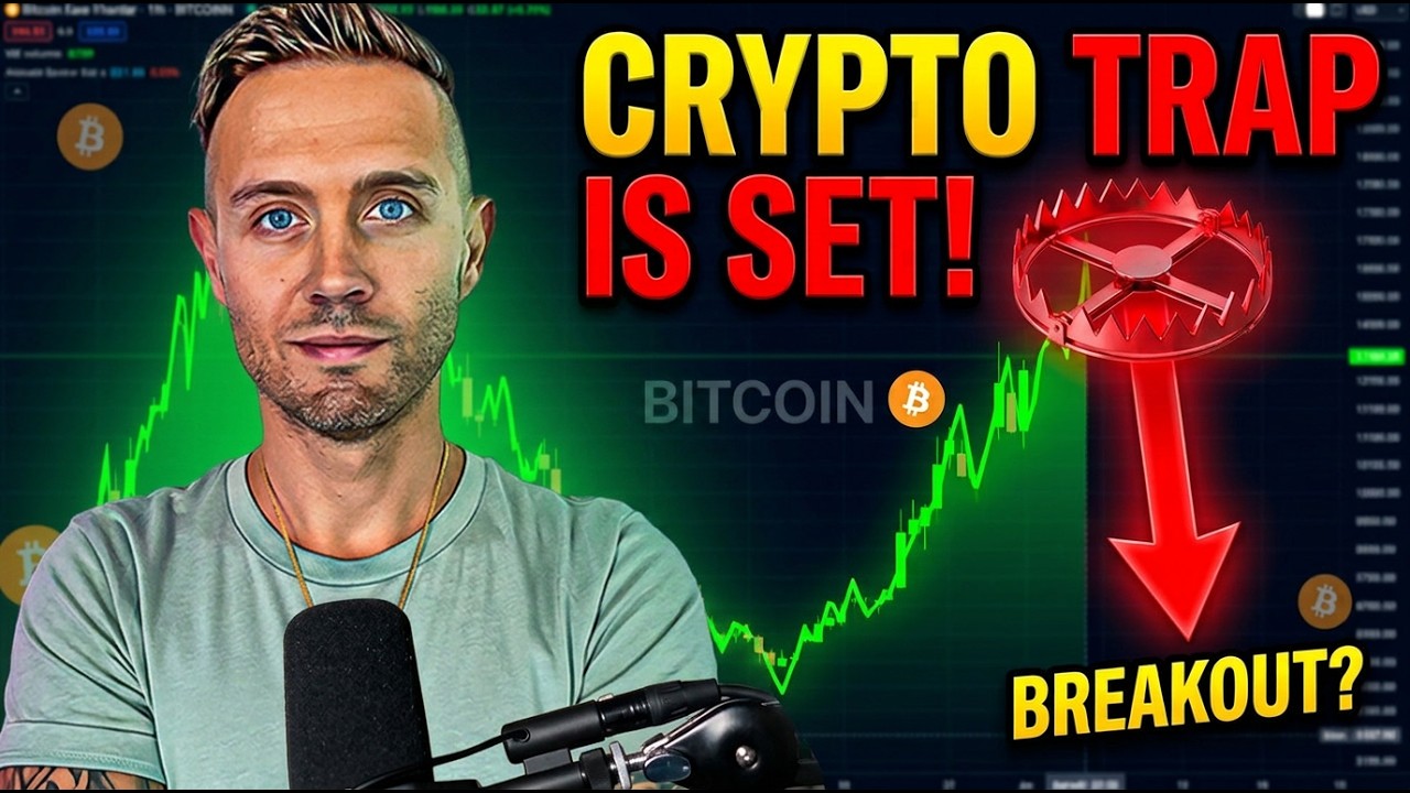 Bitcoin Breakout! The CRYPTO TRAP Is OFFICIALLY SET