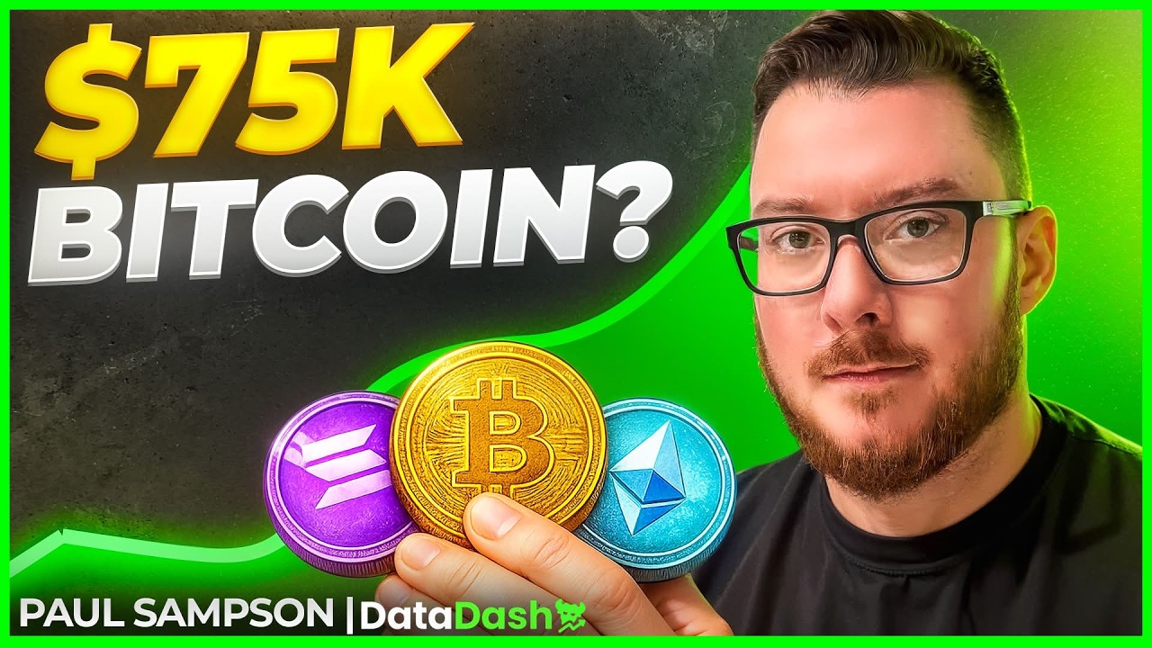 “Bitcoin Is Breaking Out | $75K Is the Next Line in the Sand” — DataDash (its own upload, 7 Apr 2026)