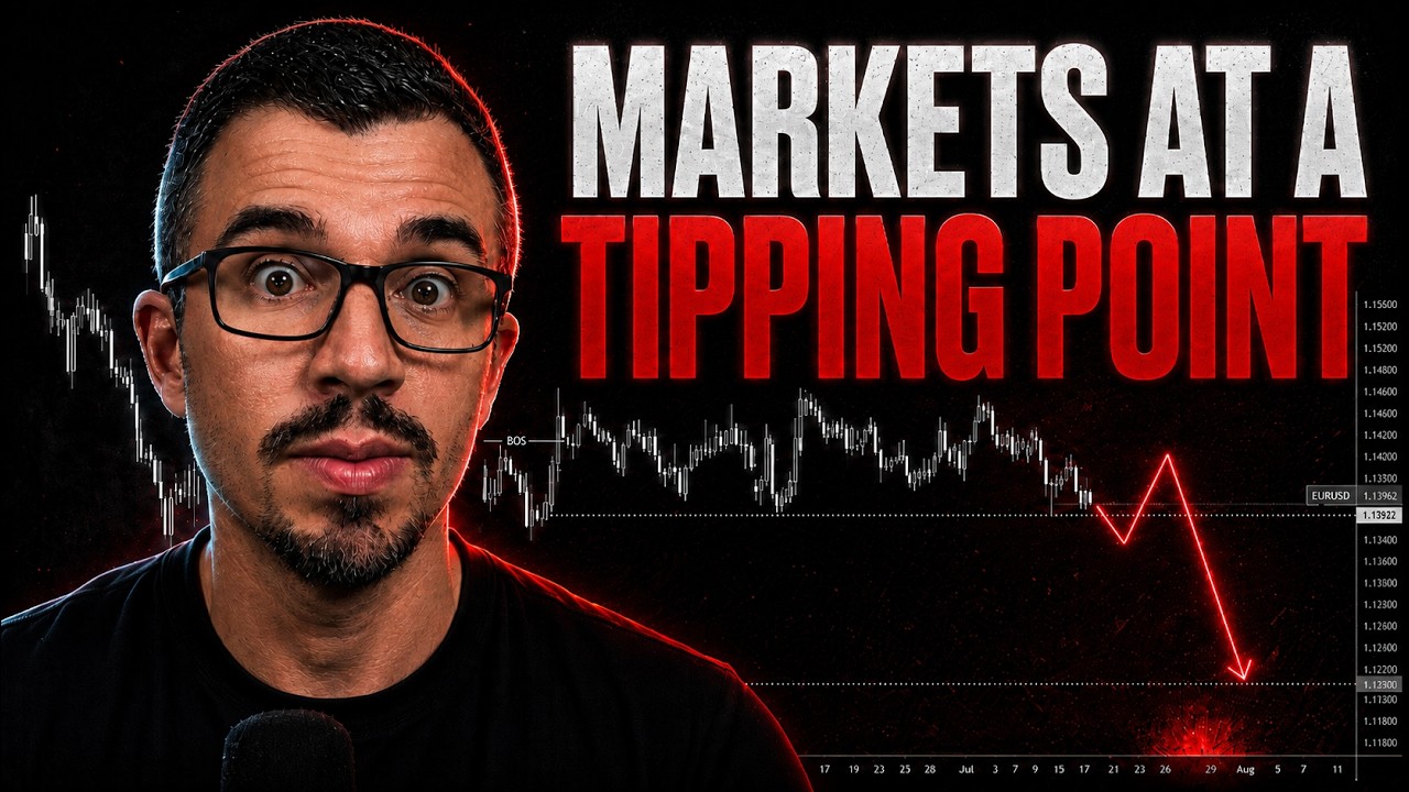 EURUSD &amp; GOLD Shorts Are About to PRINT: Bitcoin to $61K? | Weekly SMC Outlook