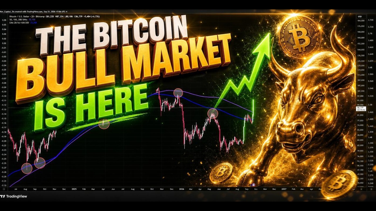 THE BITCOIN BULL MARKET IS HERE ‼️THIS IS WHERE BITCOIN GOES NEXT 👀