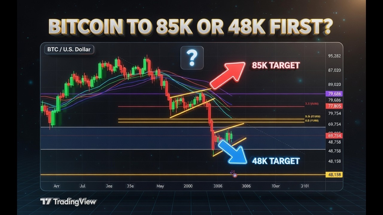 85K OR 48K FIRST FOR BITCOIN?