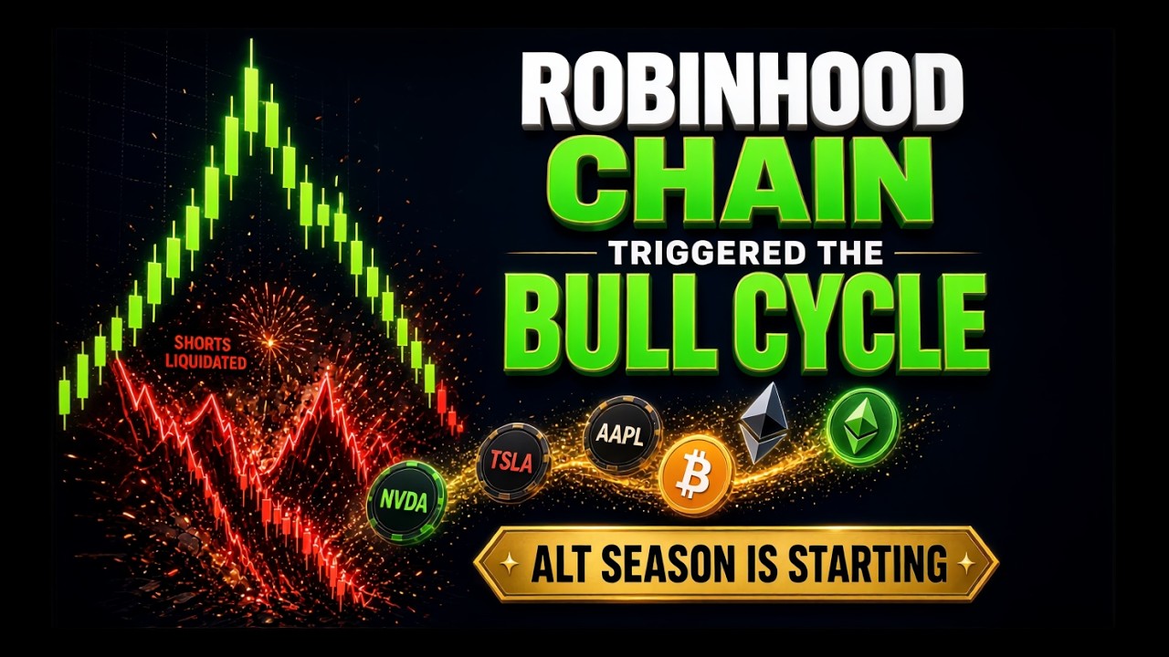 Robinhood Chain Triggered the Next Bull Cycle — Alt Season Is Here #Bitcoin #Ethereum #Robinhood